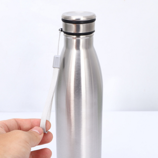 1000ml Single wall Stainless steel drink running water bottle for school